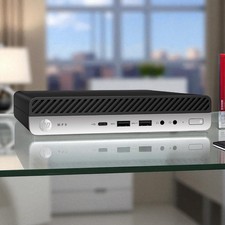 HP Mini PC Intel 6-Core i5 16GB 1TB SSD Wi-Fi HDMI Windows 11 Pro MP9 G4