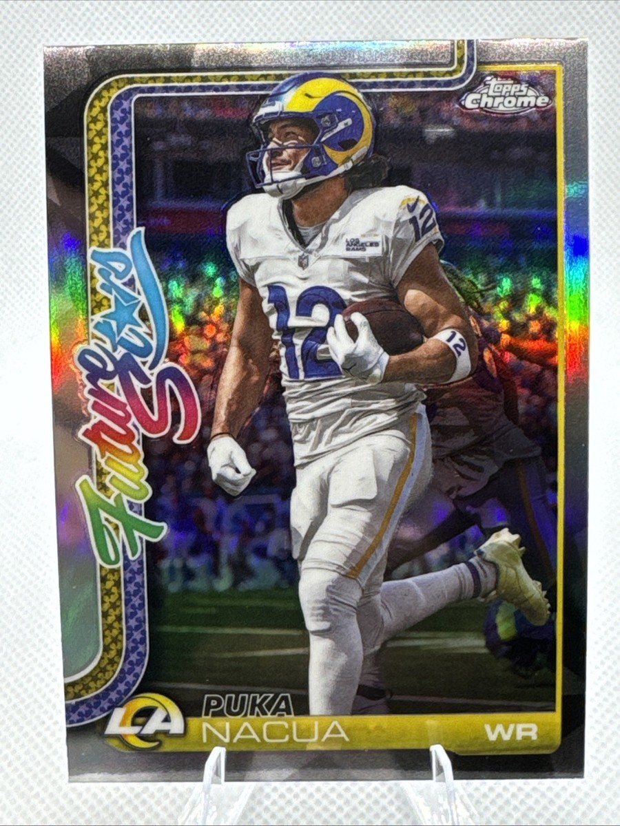 2025 Topps Chrome Puka Nacua Future Stars Refractor FS-23 | eBay