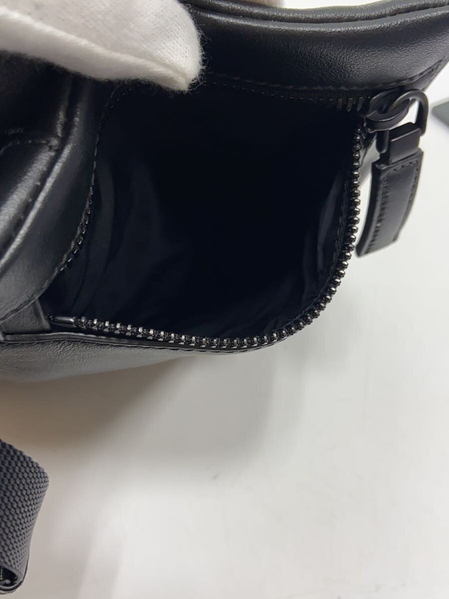 PRADA Shoulder Bag Leather BLK 260211-2 thumbnail 8