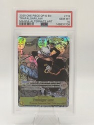 Trafalgar Law OP10-119 Manga Alternate Art - Royal Blood - One Piece TCG