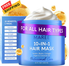 MAREE Deep Conditioning 10-In-1 Hair Mask for 10 Fl Oz Pack of 1 , 10-in-1