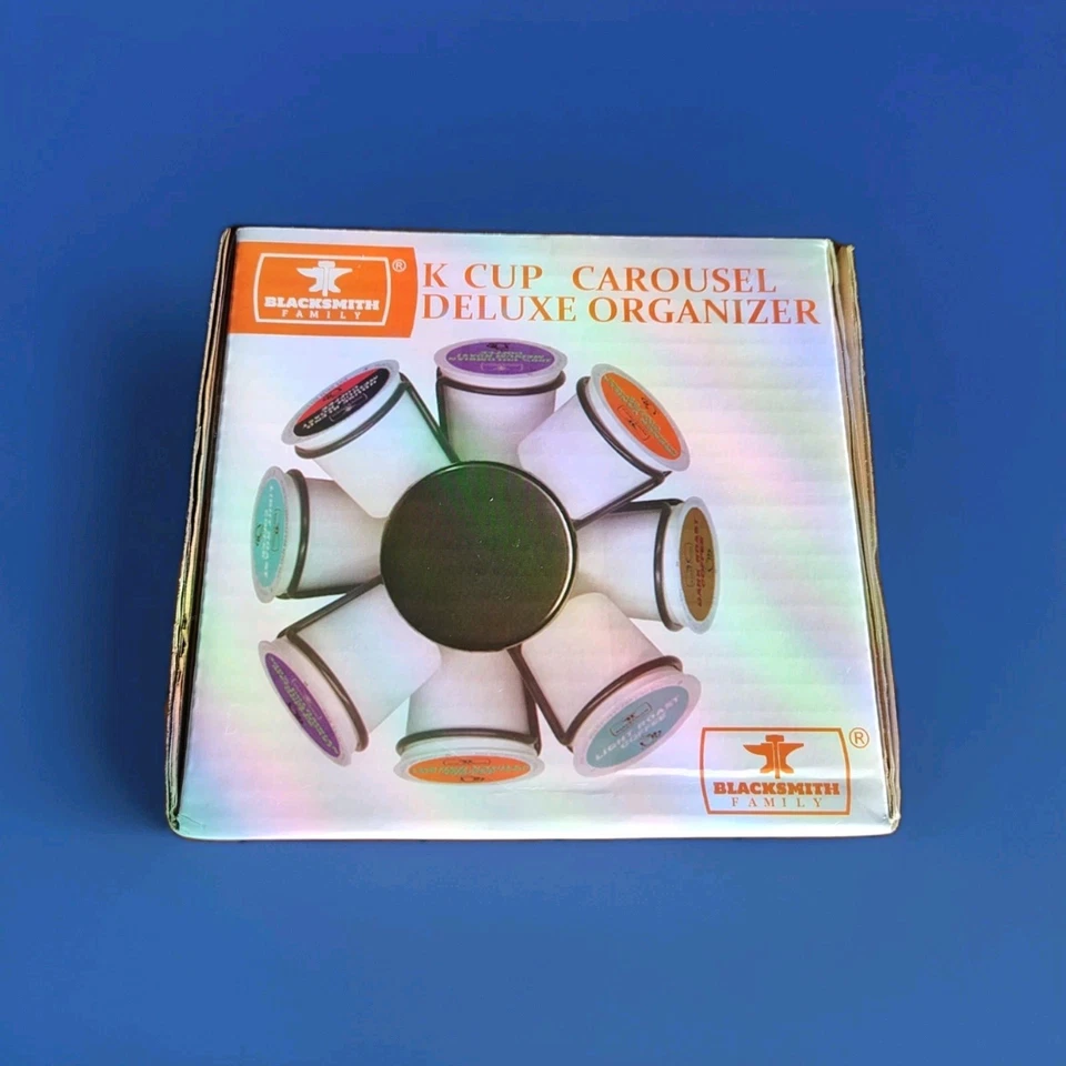 Blacksmith Family K Taza Carrusel Deluxe Organizador Cápsula de Café Almacenamiento Foto 4 de 4