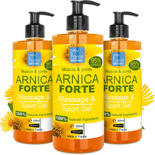Gel Arnica Bio 90% 3x200ml Gel Massage Muscles Articulations Hydratant