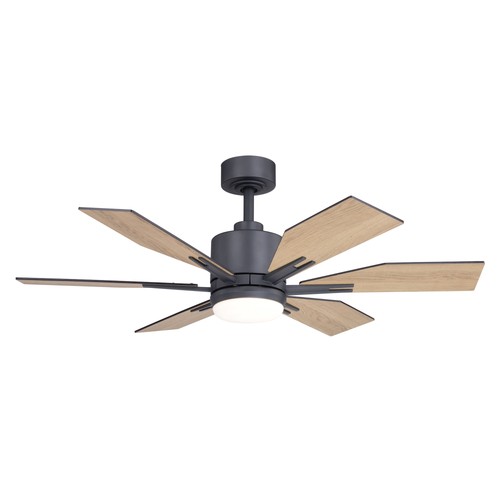 Vaxcel Lighting F0104 Mayfield 44" 6 Blade LED Indoor Ceiling Fan - Black