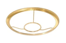 B&P Lamp #2 Brass Plated Shade Holder 10734