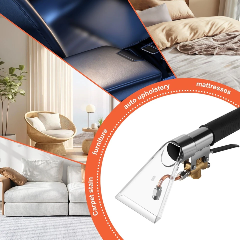 Carpet Extractor Upholstery Carpet Cleaning Extractor Machine Auto - Image 3 of 4