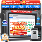2026 XTOOL X100MAX KC501 Key Programmer Diagnostic Tool ECU Program Auto Scanner