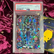 PSA 10 Vegeta Dragon Ball Heroes BM8 Secret Rare BM8-SEC2 Dragon Ball Card japan