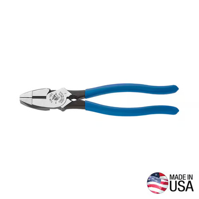 9 In. Lineman'S Bolt-Thread Holding 2000 Series High-Leverage Side Cutting Plier