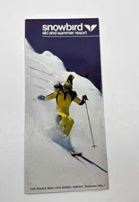 Snowbird Ski Skiing Resort UT Utah 1978 Brochure Rates Guide A4