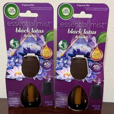 Air Wick Essential Mist Black Lotus & Violet Fragrance Refills 2 Pack
