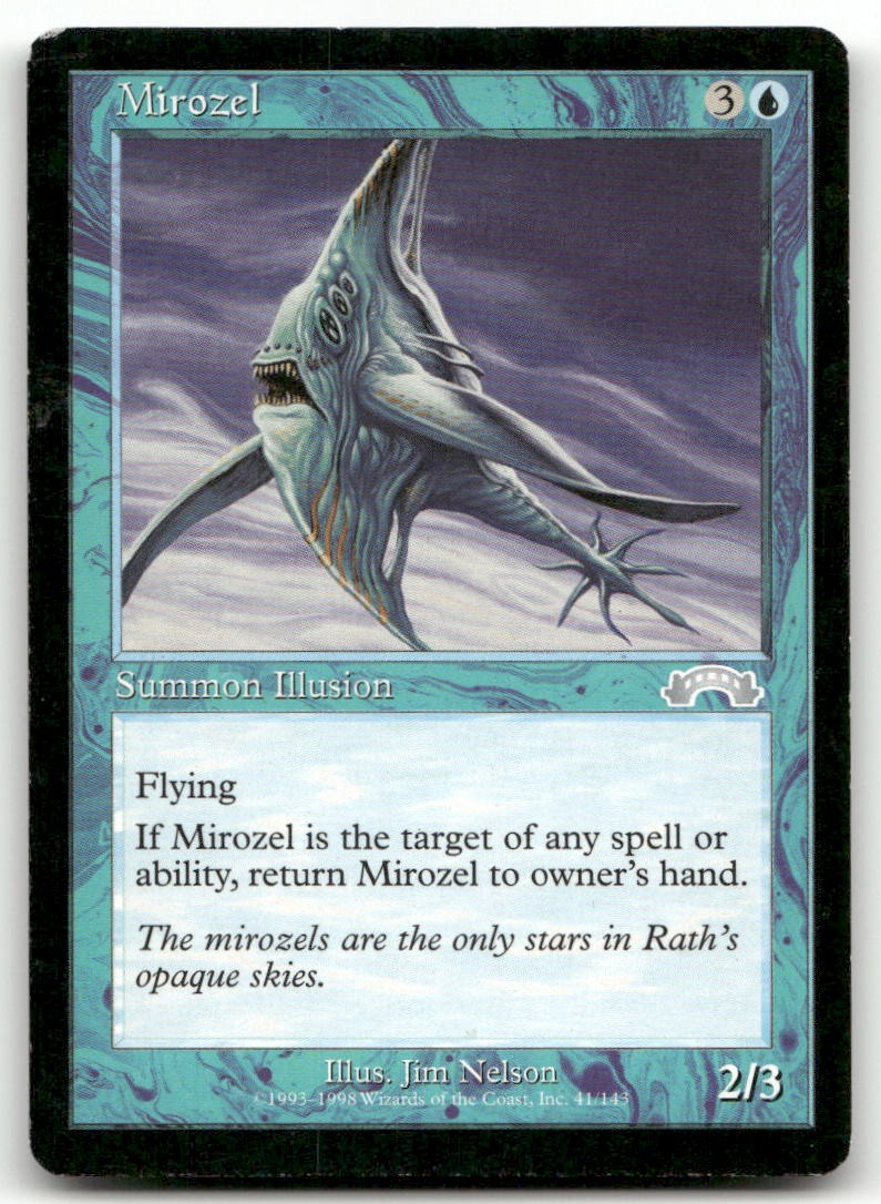 Mirozel #41 (HP) Exodus EXO Magic MTG