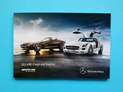 Prospekt / Katalog / Broschüre - Mercedes SLS AMG - Coupe und Roadster - 06/13