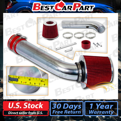 #ad BCP RED 98 02 Cavalier Sunfire 2.2L L4 Short Ram Racing Air Intake Filter $493.99