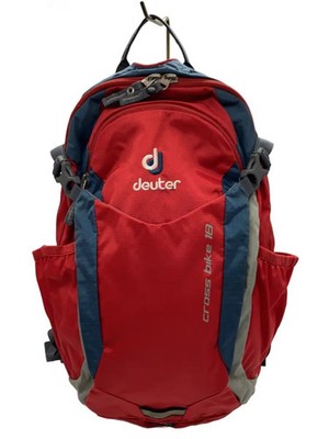 Deuter nylon backpack in red