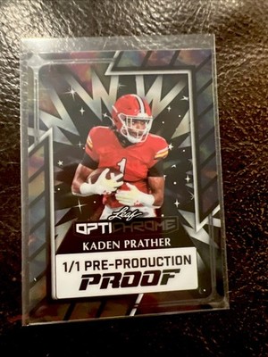 2025 Leaf Optichrome Kaden Prather Pre-Production Proof