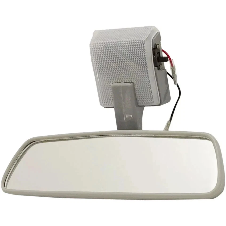 New Inside Rear View Mirror with Light For 1984-1988 Toyota Pickup Truck - Image 3 of 4