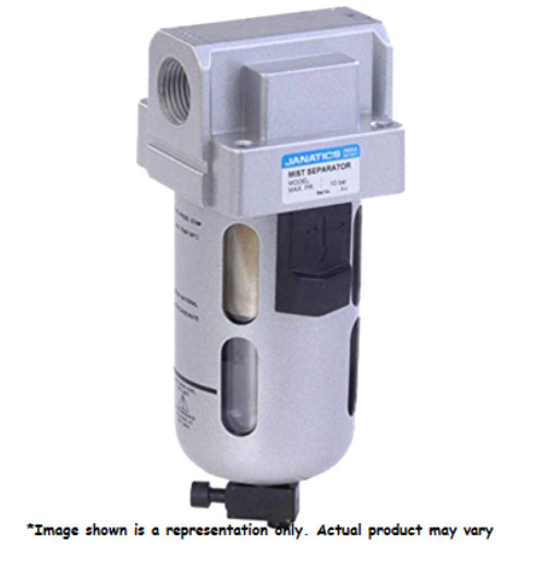 Air Filter Pneumatic Filter Janatics F17941  3/4" NPT, 5 Micron, Factory Sealed