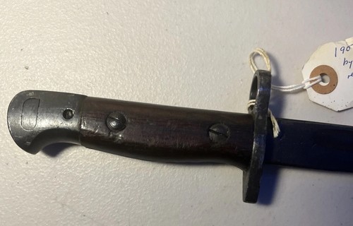 British WWI WWII Wilkinson P-1907 SMLE Mk. III Lee-Enfield Bayonet & Sheath Vtg - Picture 3 of 8