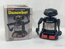 Blue-Box Dance-Bot 228 Robot 1974 Space Toy Droid Hong Kong READ