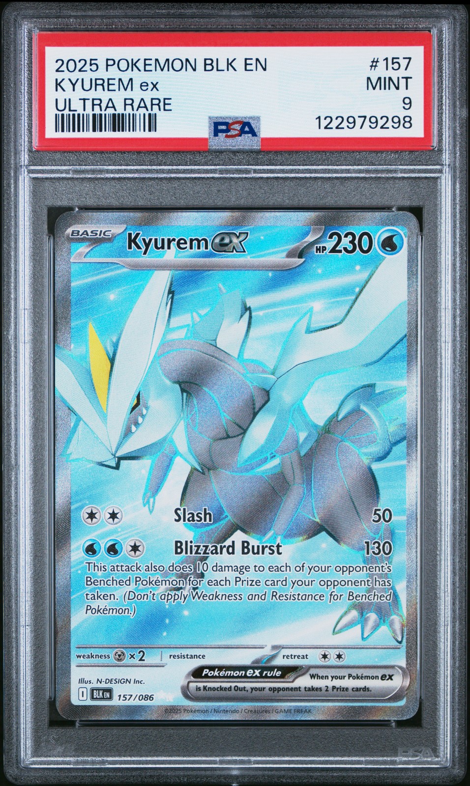 Kyurem ex #157