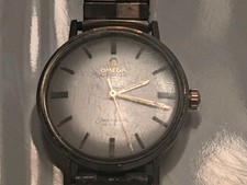 Omega Seamaster Gold Filled Automatic Running Mens Watch 1968 Ny Tel employee