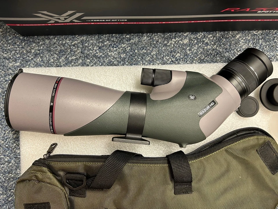 Vortex Razor HD 16-48x65 Angled Spotting Scope in Box Model RZR-65A1 - Pristine - Image 2 of 4