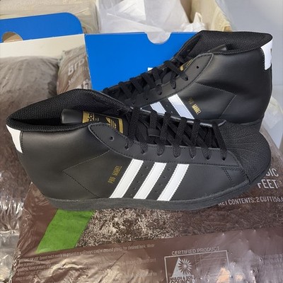 Size 10,7.5 - adidas Pro Model Core Black