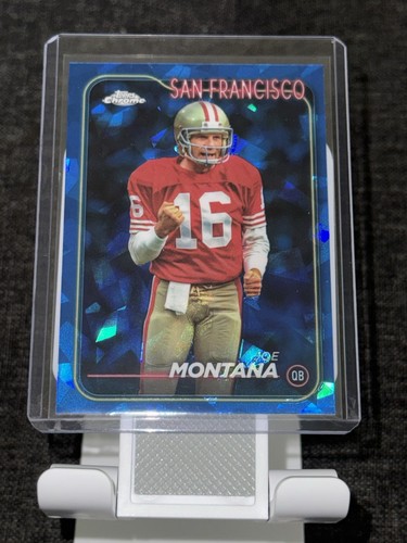 Joe Montana - 2024 Topps Chrome Sapphire Edition - #177 - San Francisco 49ers