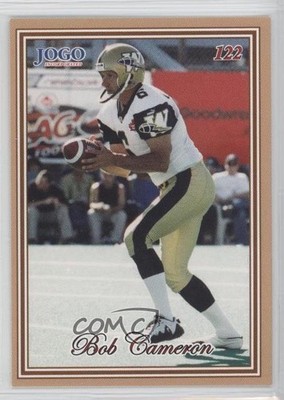 2001 Jogo CFL Bob Cameron #122 z9k