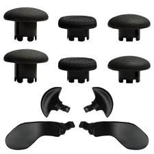 10-in-1 Metal Thumbsticks Replacement for PS5 Dualsense Edge Controller,4 Met...