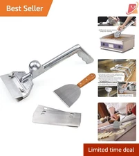 Heavy Duty Aluminum Grill Scraper Commercial Flat Top Cleaner 15.75 inch