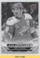 2024 Upper Deck Extended Series UD Canvas Black Jared Spurgeon #C269 READ 0h3h