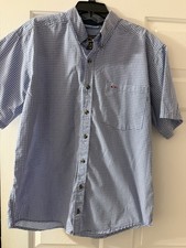 Men s Drake Shirt Sleeve Button Down Shirt Size Small