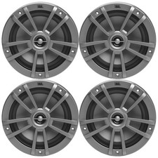 2 Pairs Qty 4 of JBL 6.5" 180W Marine Audio Multi-Element 2 Way Gray Speakers