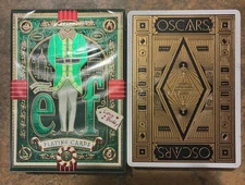Theory 11 Elf And Oscars Playing Cards BOTH (Brand New)