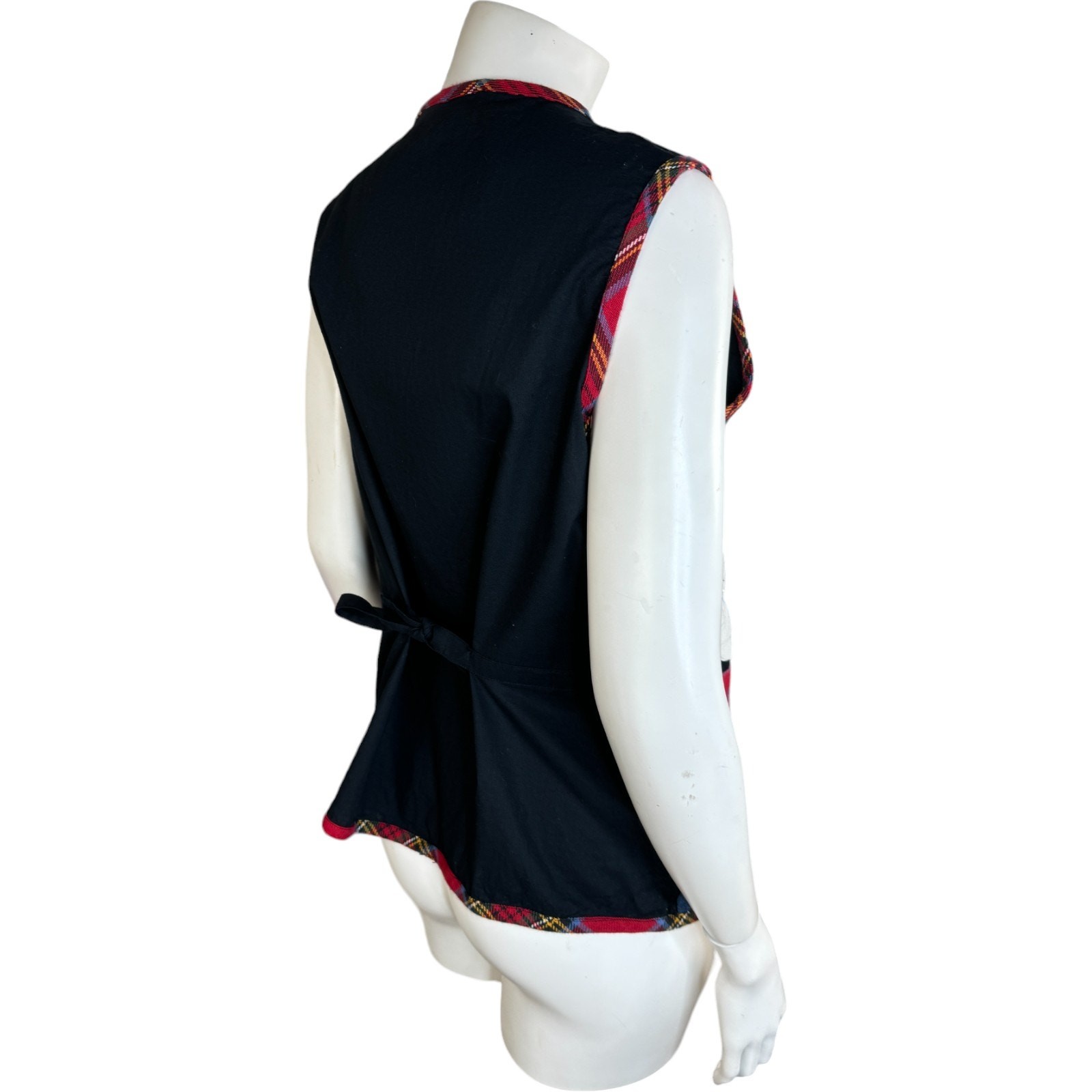 Basic Editions Holiday Vintage Button Front Snowm… - image 2