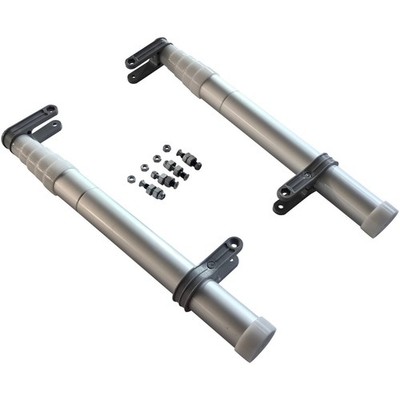 Telescoping Ladder Handrail Attachment Safety Stabilizer Bar Fits Steel & Ml-Ag