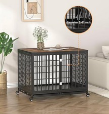 New Unopened Box: rehomerance 42" Heavy Duty Dog Crate for Large Medium Dogs,