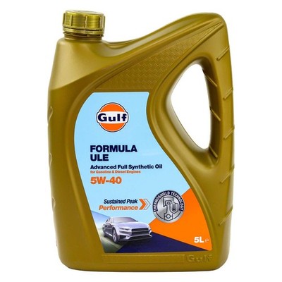 Motoröl Gulf Formula ULE 5W-40 5 Liter für Mercedes Mini Nissan Opel Astra J