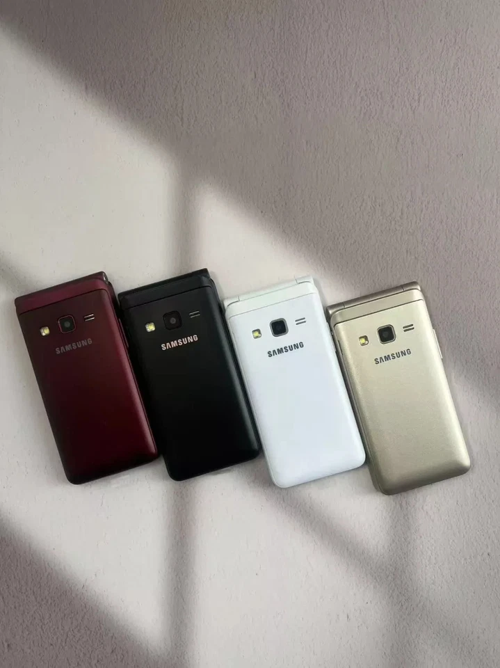 Samsung Galaxy Folder 2- G1600 Unlocked 4G Android dual SIM global Smartphone - Image 2 of 4