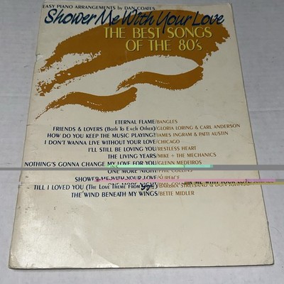 Dan Coates Shower Me With Your Love Best Of The 80 s Easy Piano Arrangements