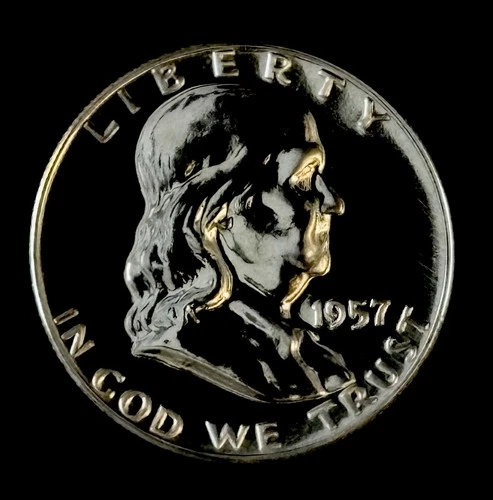 1957 Franklin Half Dollar 50c Proof