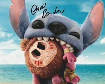 Signiertes CHRIS SANDERS 10''x8'' Lilo und Stitch Foto - Proof/COA - Schriftsteller