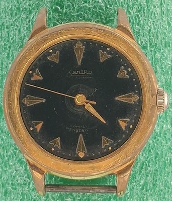 Lot W1050 Mens Zentra Manual Wind Up Movement Vintage Watch Parts
