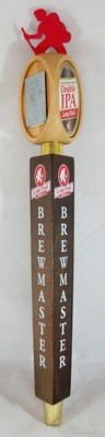 LONG TRAIL DOUBLE IPA BREWMASTER Beer Tap Faucet Handle, Hiker ''Take a Hike!''