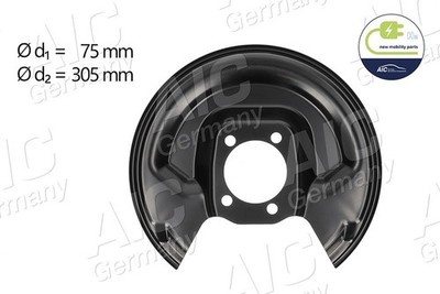Splash Guard, Bremsscheibe AIC 58262