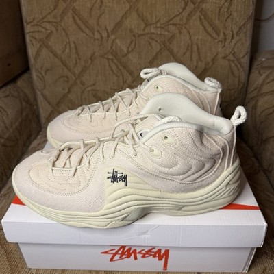 2022 Nike x Stussy Air Max Penny 2 Fossil DQ5674 200 Size 11.5 With Box