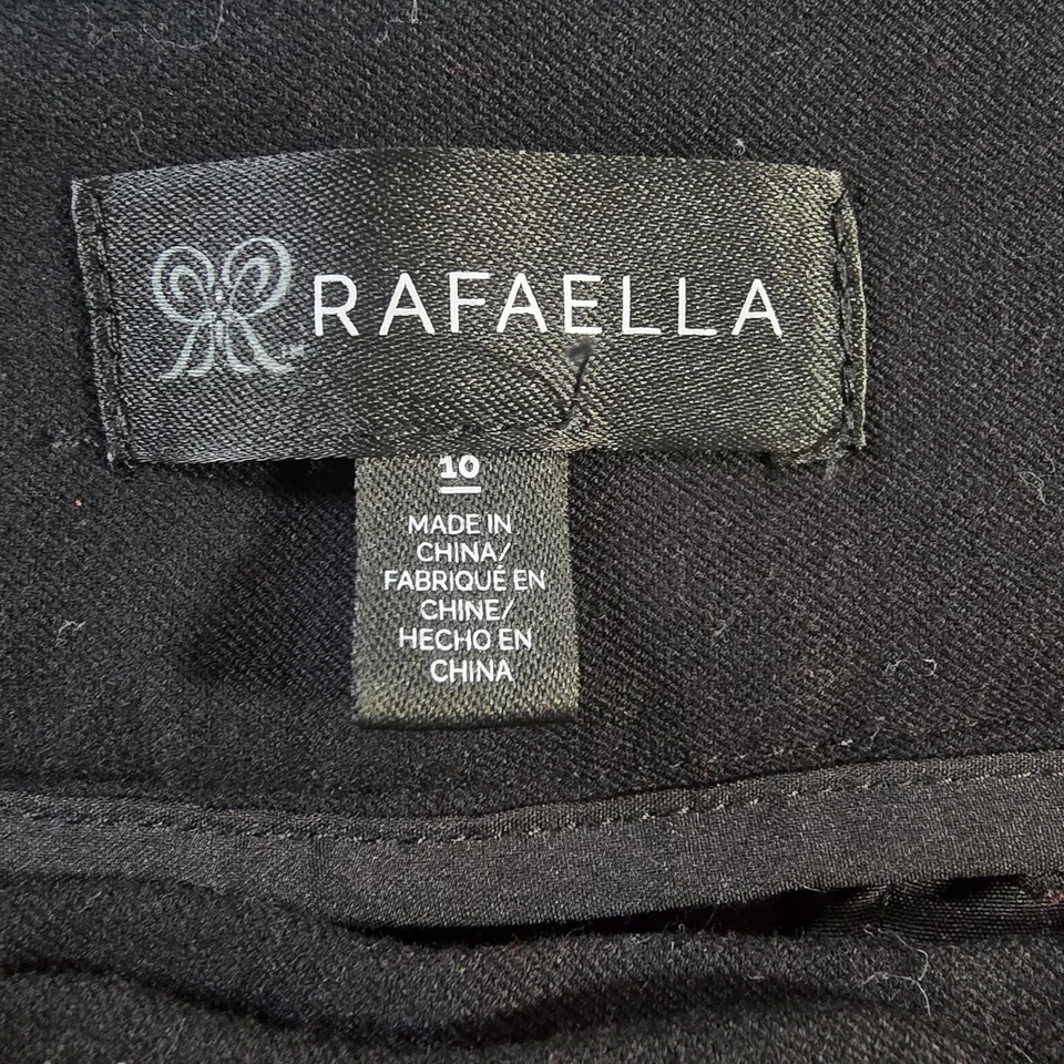 Rafaella The Curvy Boot High Rise Black Dress Pants Women’s Size 10 Inseam 30” - Image 2 of 4
