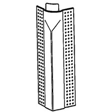 Clarkdietrich 90 Deg Vinyl Cornerbead Transition Cap 90340 Clarkdietrich 90340